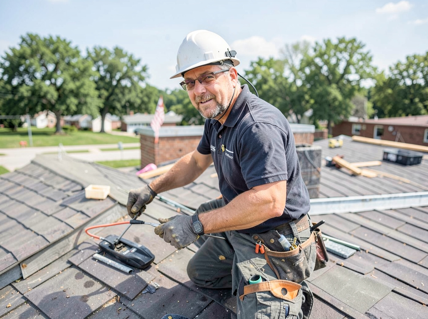 roofing contractor in Downtown Dubuque, IA