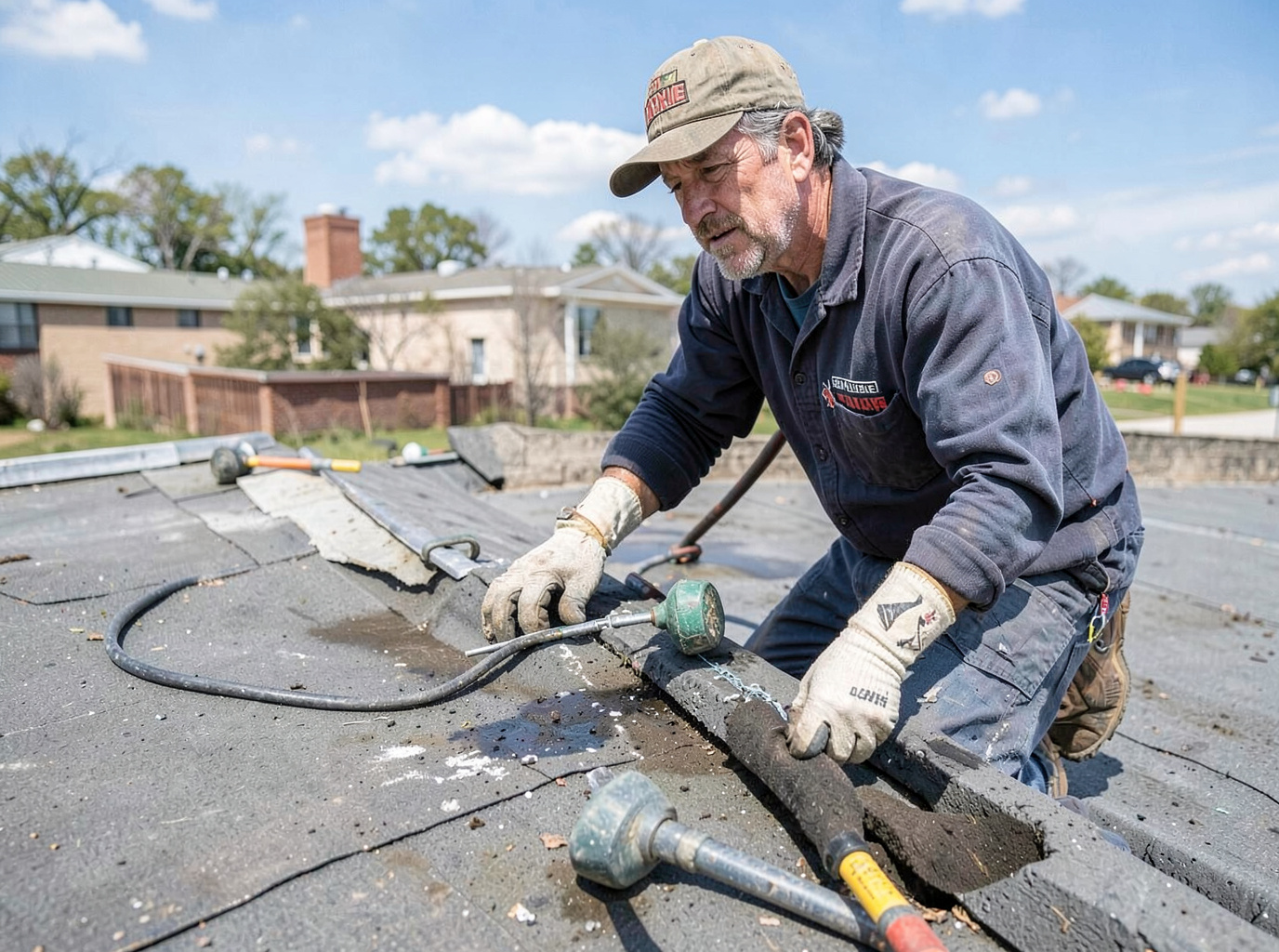 roofing contractor in Flora Park, IA